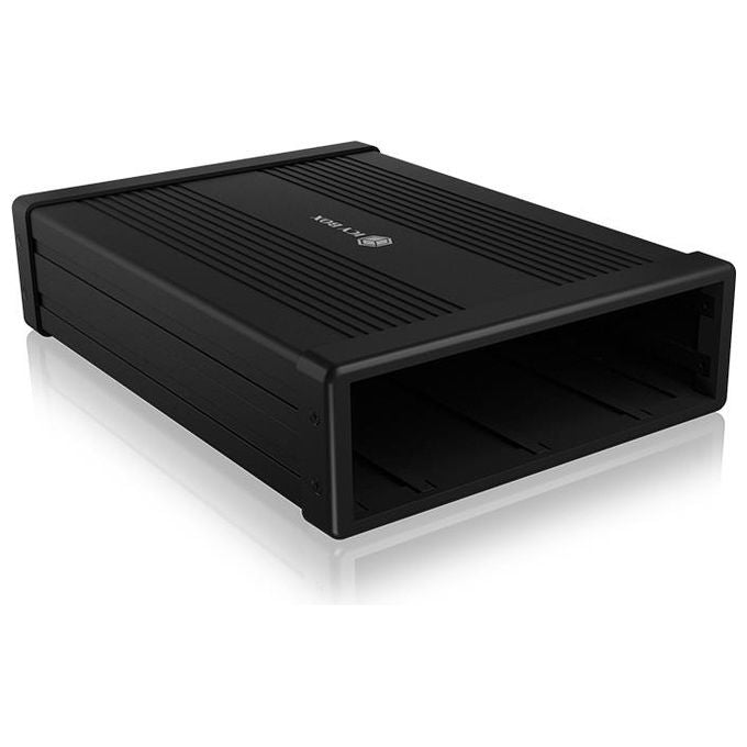 ICY BOX 60955 IB-525-U3 Contenitore Esterno per Unita' Ottiche 5,25'' SATA III USB 3.2 Gen 1 Tipo-A e Tipo-C colore Nero