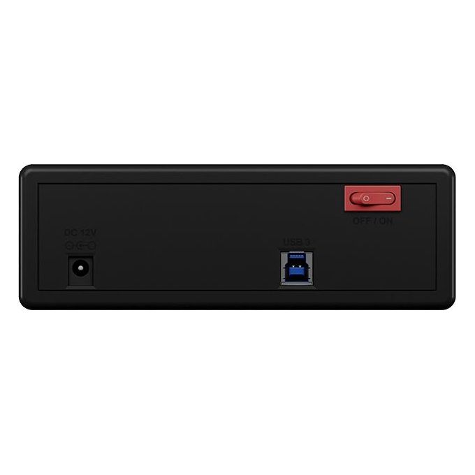ICY BOX 60955 IB-525-U3 Contenitore Esterno per Unita' Ottiche 5,25'' SATA III USB 3.2 Gen 1 Tipo-A e Tipo-C colore Nero