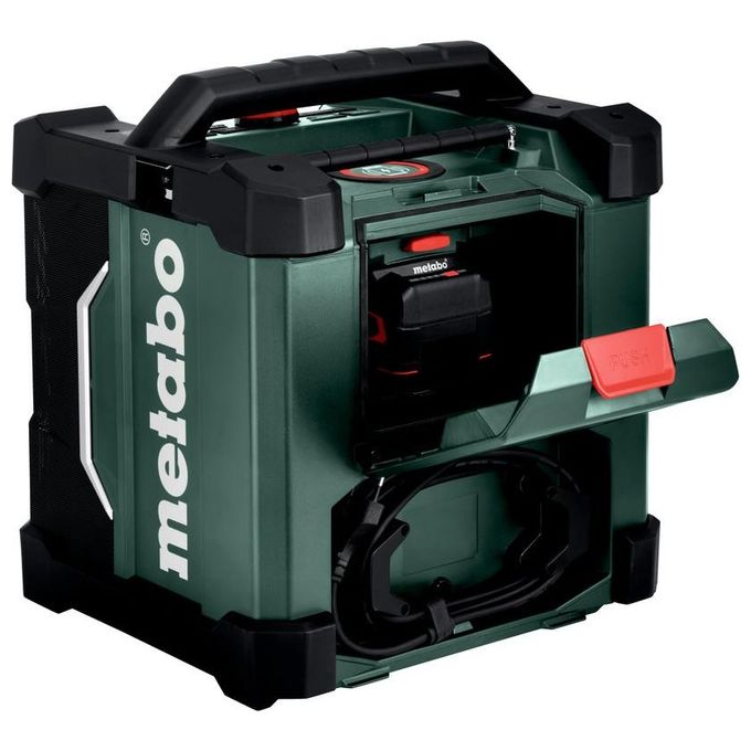 Metabo RC 12-18 Radio da Cantiere DAB+ FM Bluetooth 5.0 32W IP54 a Batteria 12-18V colore Nero