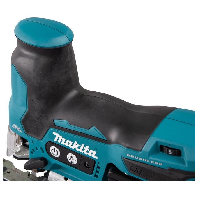 Makita DJV185RF1J seghetto alternativo a batteria 18 V motore brushless 3000 spm cambio lama senza utensili colore Verde