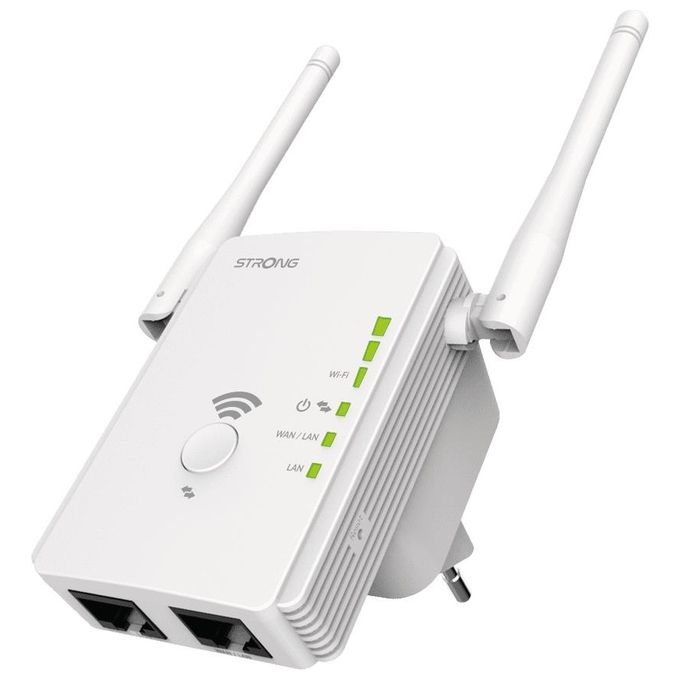 Strong 300 WiFi Ripetitore Wireless Amplificatore Range Extender Wireless-N 300 Mbps