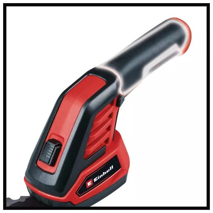 Einhell GC-CG 3,6-70 LI Forbici da Potatura a Batteria 3,6 V Li-Ion lama erba 7 cm lama siepi 11 cm 300 g colore Rosso
