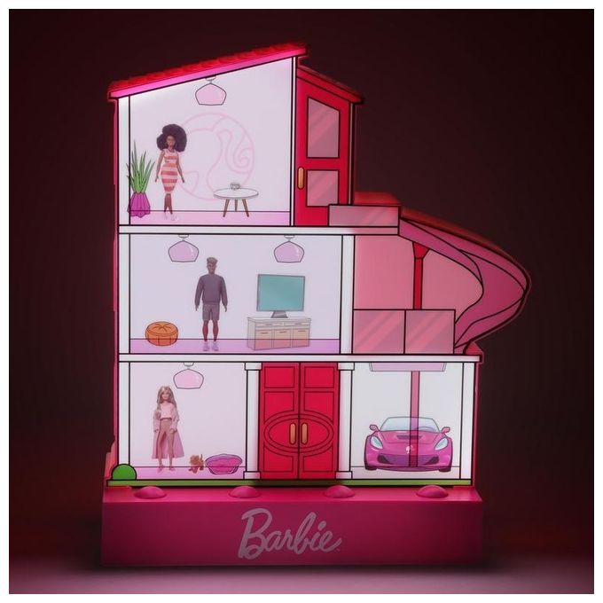 Paladone Lampada Barbie Casa dei Sogni con Adesivi