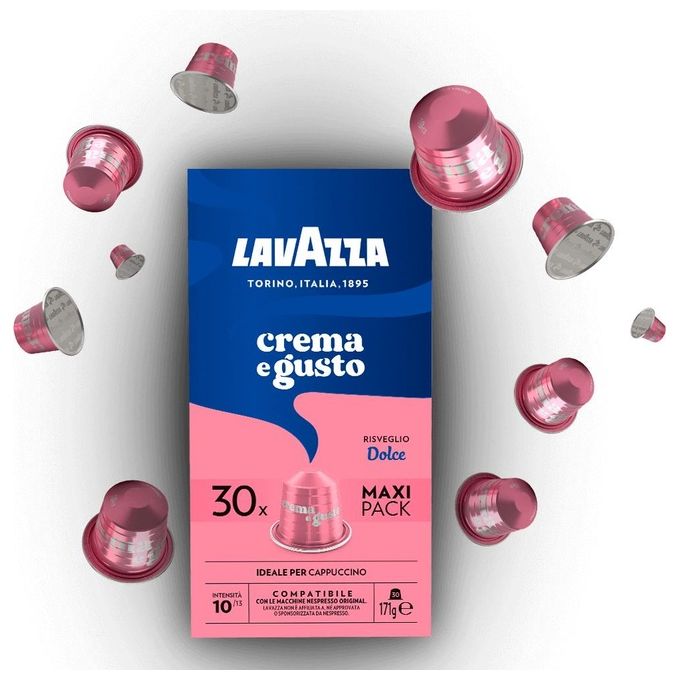 Lavazza Capsule Nespresso Crema e Gusto Risveglio Dolce
