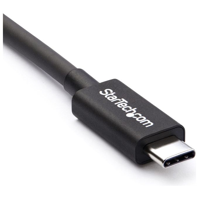 Startech cavo thunderbolt 3 usb-c ( 40gbps) da 0,5m - compatibile con thunderbolt e usb