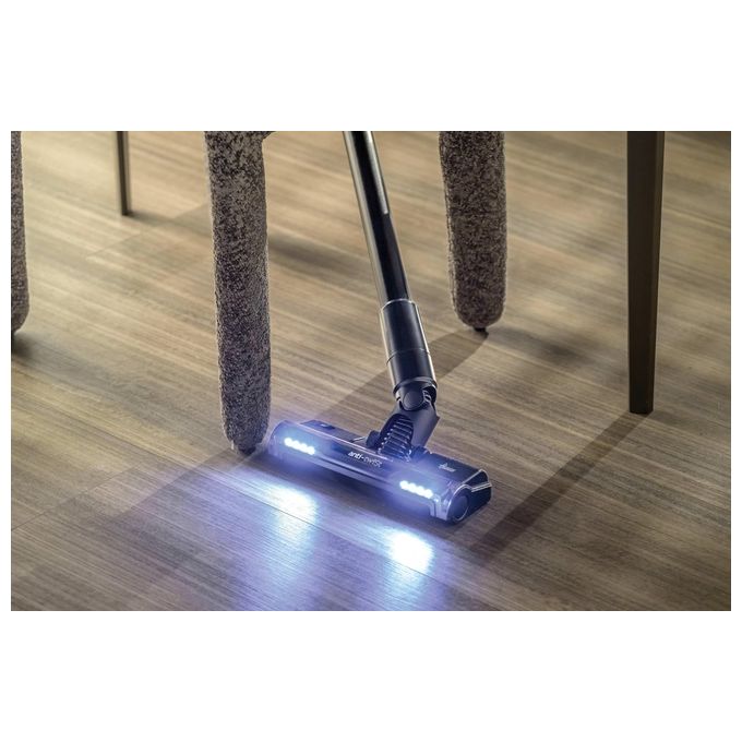 Hoover HF201P 011 HF2 Aspirapolvere Scopa Elettrica a Batteria Ciclonica Senza Sacchetto 1 L 40 min autonomia colore Blu