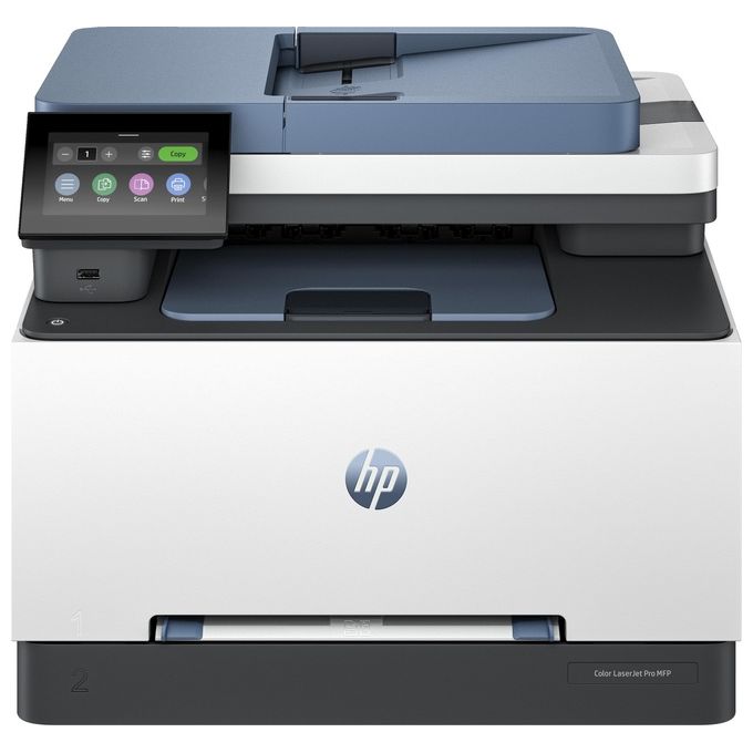HP 499Q8F Color LaserJet Pro Stampante Multifunzione Laser A4 25 ppm Fronte Retro Auto Wi-Fi Ethernet Fax ADF 50 Fogli colore Blu