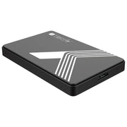 Techly Box Esterno Usb 3.0 per Hdd-Ssd Sata 2,5'' Nero
