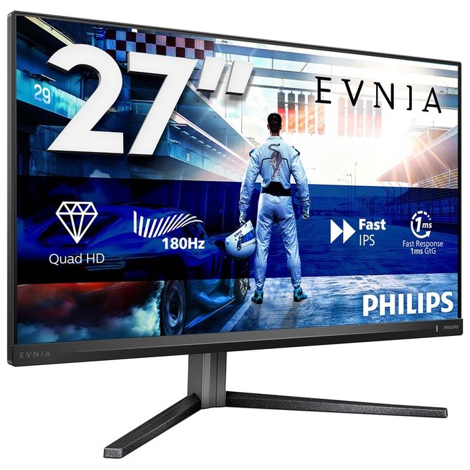 Philips 27M2N5500-00 Evnia 5000 Monitor PC 27'' 2560 x 1440 Pixel Quad HD 180 Hz 1 ms colore Grigio