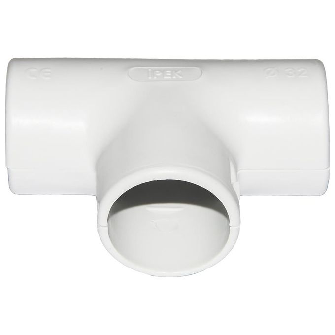 Link Giunto a T per Tubi di Condotta Diametro 32mm in Pvc