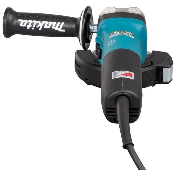 Makita GA5091X01 Smerigliatrice Angolare 1900 W Velocita' Variabile 2800-11500 rpm Diametro Disco 125 mm colore Nero Verde