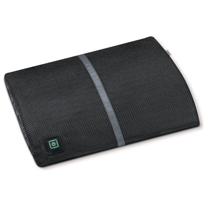 Beurer 21433 Supporto Lombare con Calore HK70 Termoforo 3 Livelli di Temperatura Spegnimento Automatico 90 Minuti Lavabile a 30 °C colore Grigio
