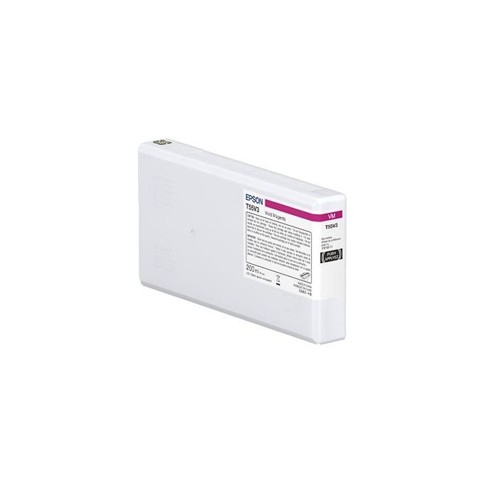 Epson C13T55W300 UltraChrome Pro10 Cartuccia d'inchiostro 200 ml Magenta Vivido colore Magenta