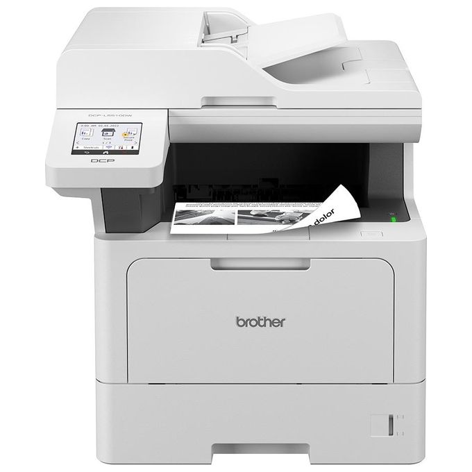 Brother MFCL5710DNRE1 MFC-L5710DN Stampante Multifunzione Laser Monocromatica A4 48 ppm Fronte Retro Automatico 1200x1200 dpi LAN USB Display Touchscreen 8.9'' colore Nero