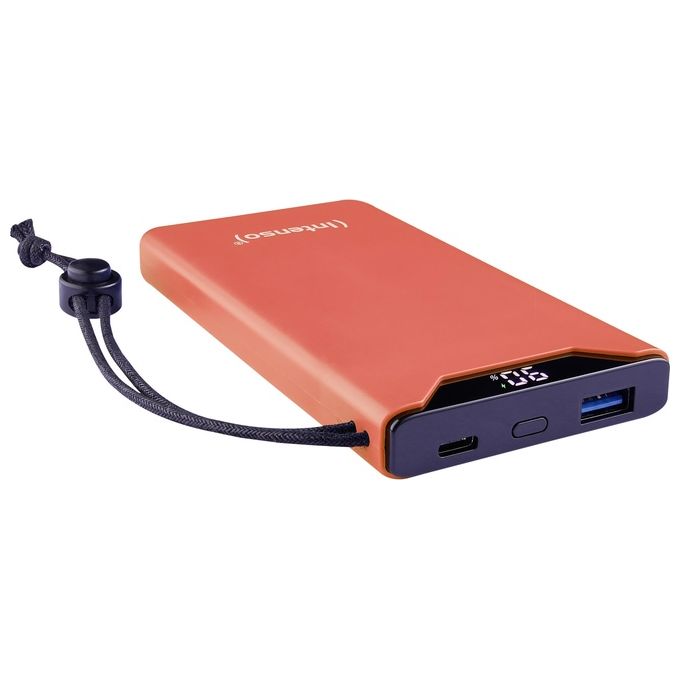 Intenso Powerbank F10000 Arancio 10000 mAh con USB-C a Tipo C