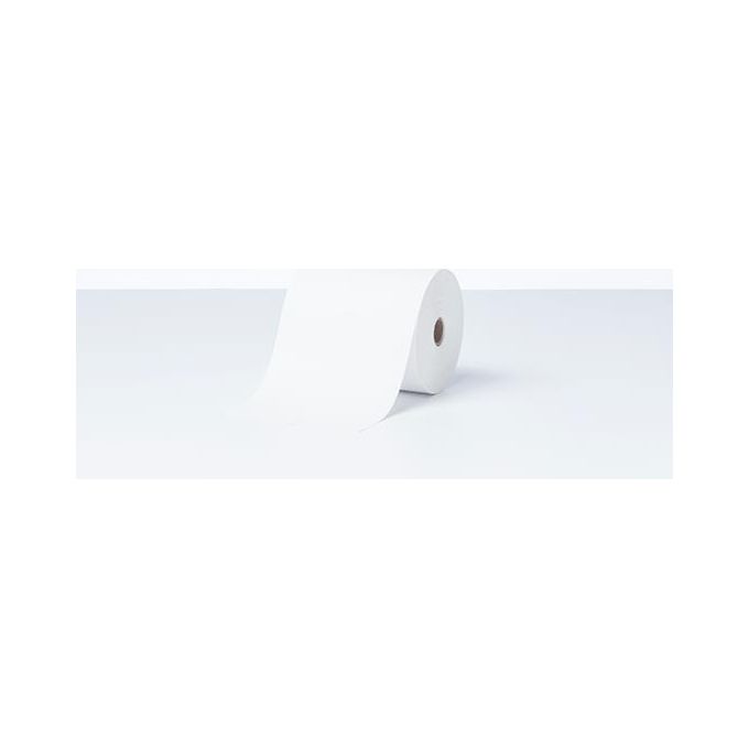 Brother W128277708 Rotolo Carta Termica Continua 76 mm x 42 m Non Adesiva Compatibile Serie RJ e TD colore Bianco