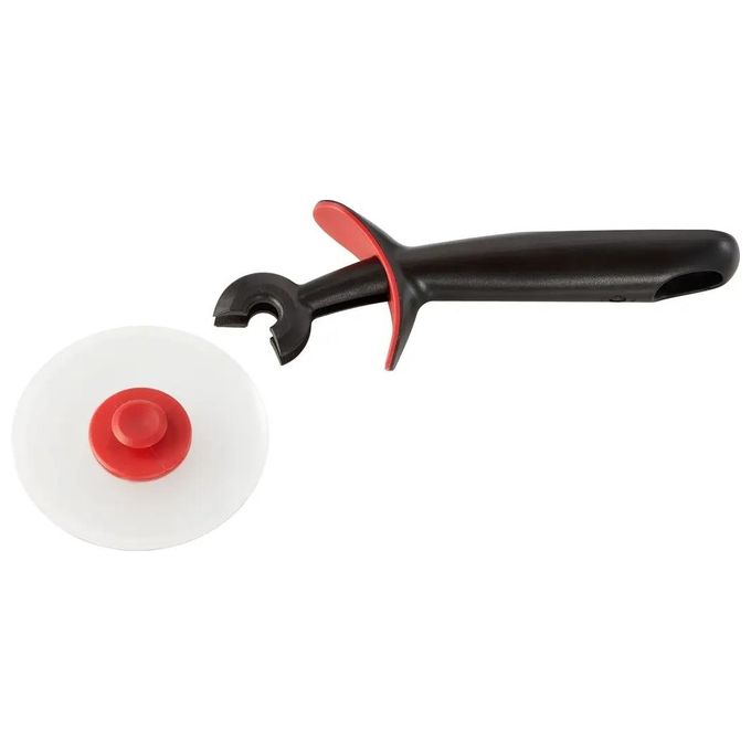Lagostina Ingenio Smart Tagliapizza con Ruota Removibile Nero e Rosso