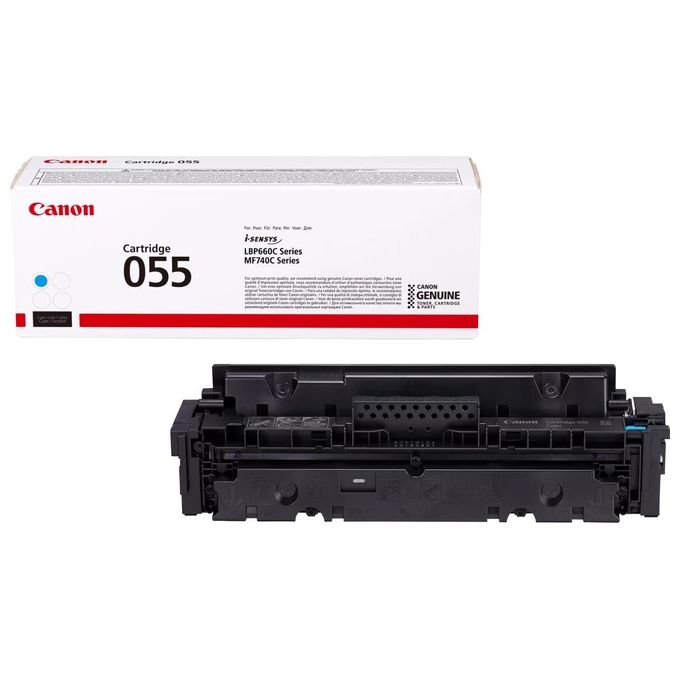 Canon 055 C Toner Originale Ciano
