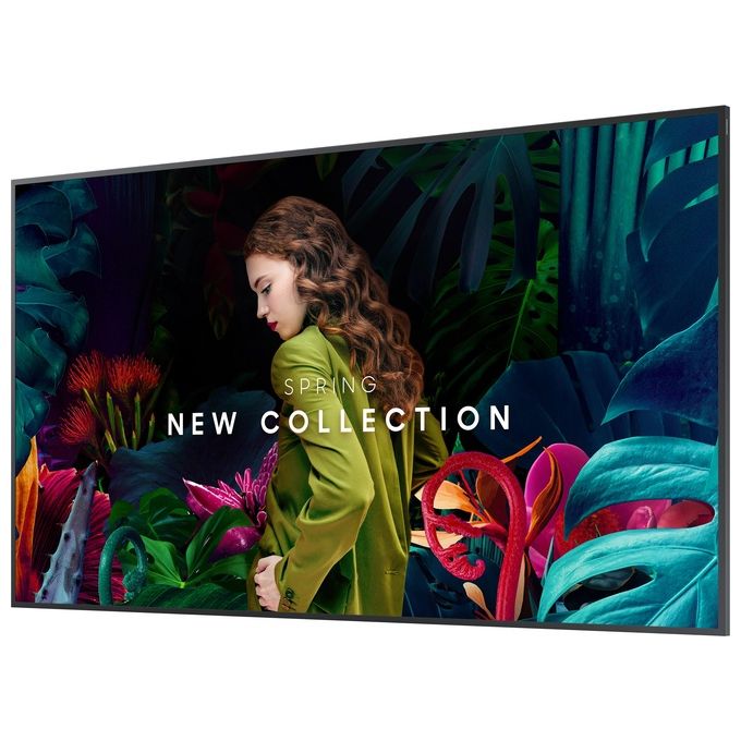 Samsung LH85QBCNBGCXEN Smart Signage serie QBC-N Monitor LED 85'' 4K Ultra HD 3840 x 2160 Pixel 350 cd-m² colore Nero