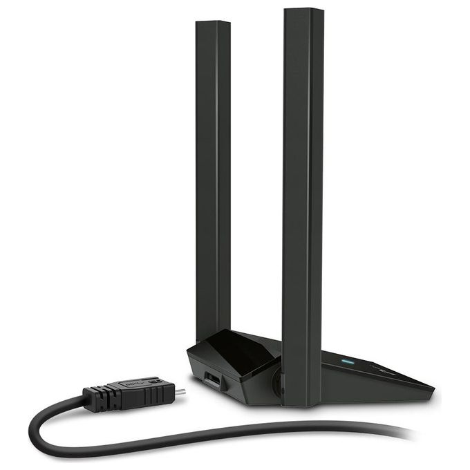 TP-Link ARCHER TX20U PLUS Adattatore USB Wi-Fi 6 AX1800 Dual Band MU-MIMO OFDMA 2 Antenne Esterne colore Nero