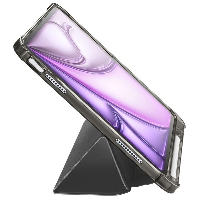Cellularline FOLIOIPAD24129K Folio Custodia a libro per iPad 12.9'' con funzione stand e Sleep Mode colore Nero