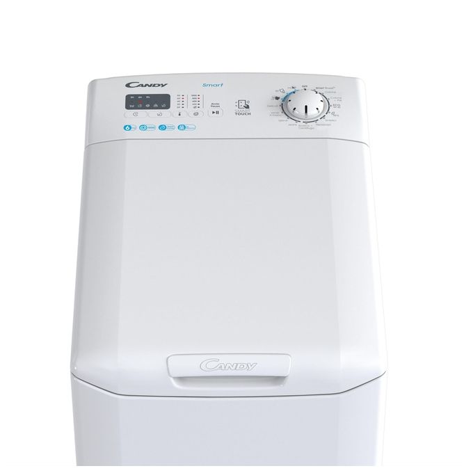 Candy Smart CST06L3-1-11 Lavatrice a Carica dall'Alto 6Kg 1000 Giri Classe Energetica C Bianco