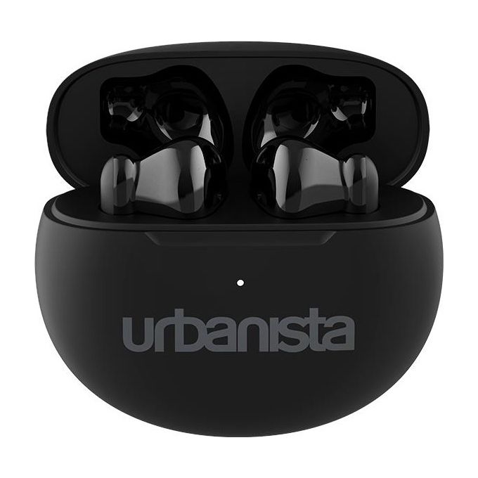 Urbanista Austin Auricolari Wireless Bluetooth Controlli Touch USB-C Custodia di Ricarica Nero Notte