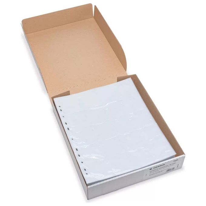 Herma Custodia Diapositive 5x5cm 100 Fogli Chiaro-Opaco