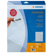 Herma Custodia per Diapositive 5x5mm 10 Fogli