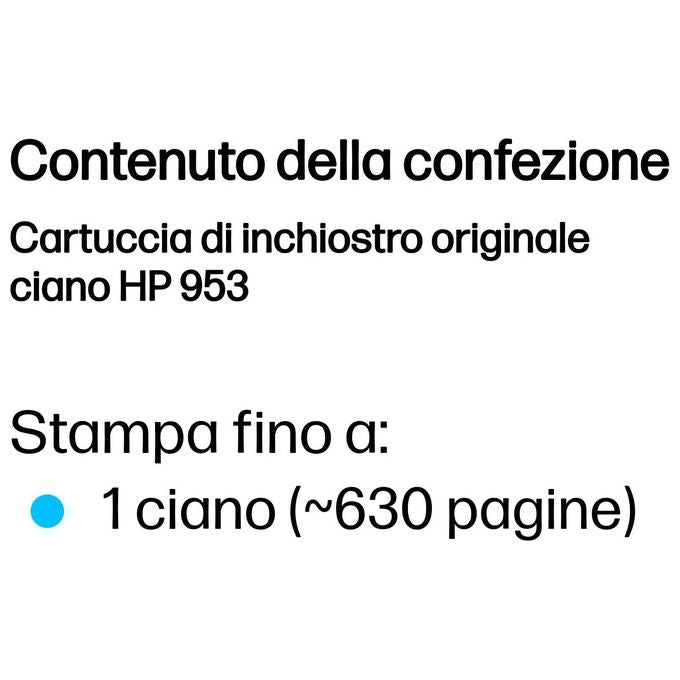 HP 953 cyan Original ink Cartridge