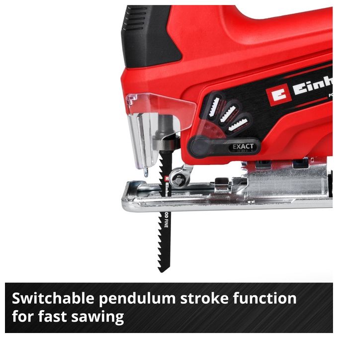Einhell Seghetto Alternativo Tc-Js 18 Li (Batteria Non Inclusa)