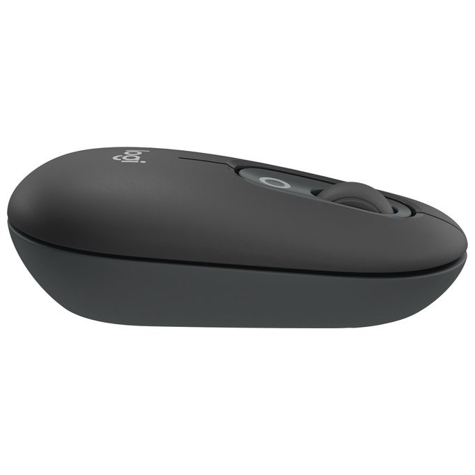Logitech 920-013115 POP ICON COMBO Tastiera e Mouse Bluetooth Programmabili QWERTY ITA Silenzioso con Tasti a Basso Profilo e App Logi Options+ colore Grafite