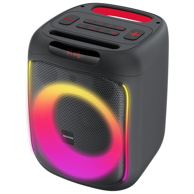 Kenwood AS-P200BT Altoparlante da festa 50 W Bluetooth MicroSD USB 10 h autonomia colore Nero