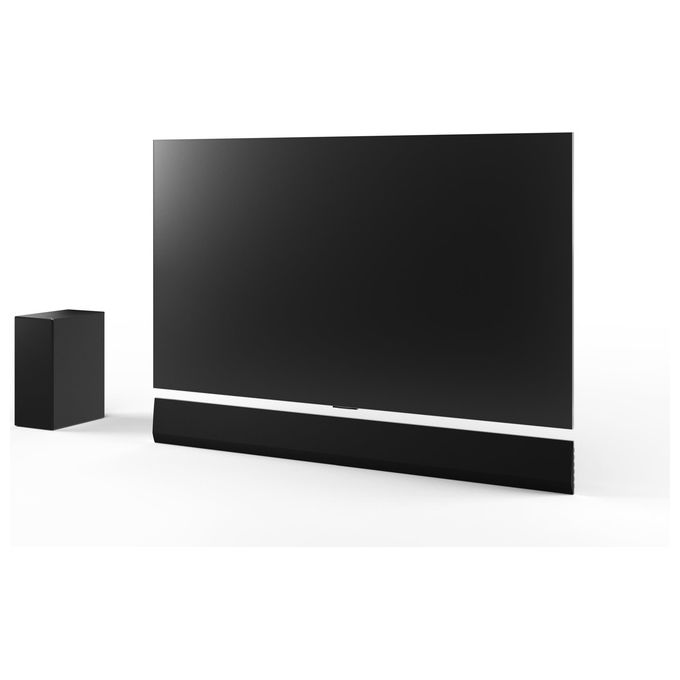 LG SG10TY Soundbar TV 3.1 Canali 420W Dolby Atmos Wi-Fi Subwoofer Wireless Design a Filo Muro 3.25cm colore Nero