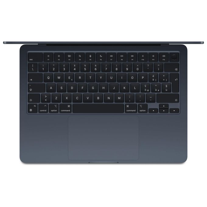 Apple MXCV3T-A MacBook Air 13'' Notebook M3 CPU 8-core GPU 10-core 16GB RAM 512GB SSD colore Mezzanotte