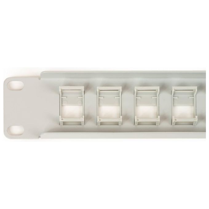 Link pannello patch vuoto colore grigio 16 porte