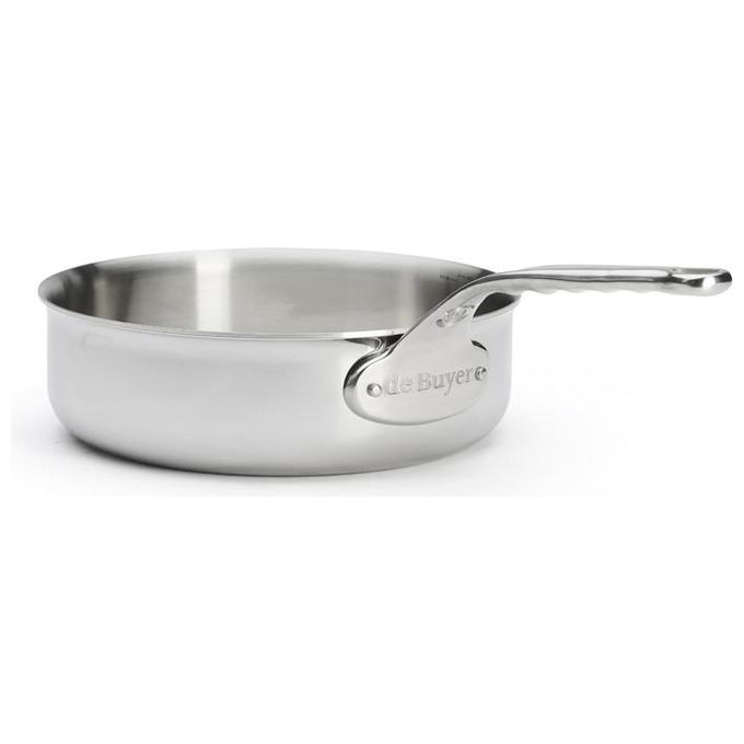 De Buyer Casseruola Bassa Acciaio Inossidabile 24 cm Affinity 3730.24