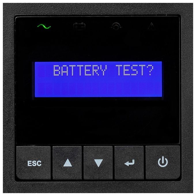 Eaton S9164775 9E1000IR Gruppo di Continuita' UPS Doppia Conversione Online 1 kVA 900 W 4 Prese AC C13 Forma d'Onda Sinusoidale Display LCD Comunicazione USB e Seriale RS-232 colore Nero