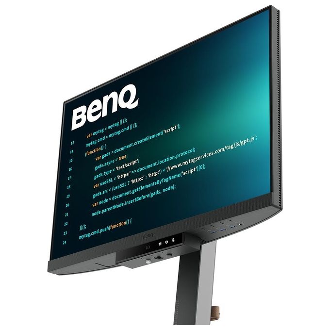 BenQ RD240Q Serie RD Monitor PC 24,1'' WQXGA IPS 2560x1600 USB Type-C 90W colore Nero
