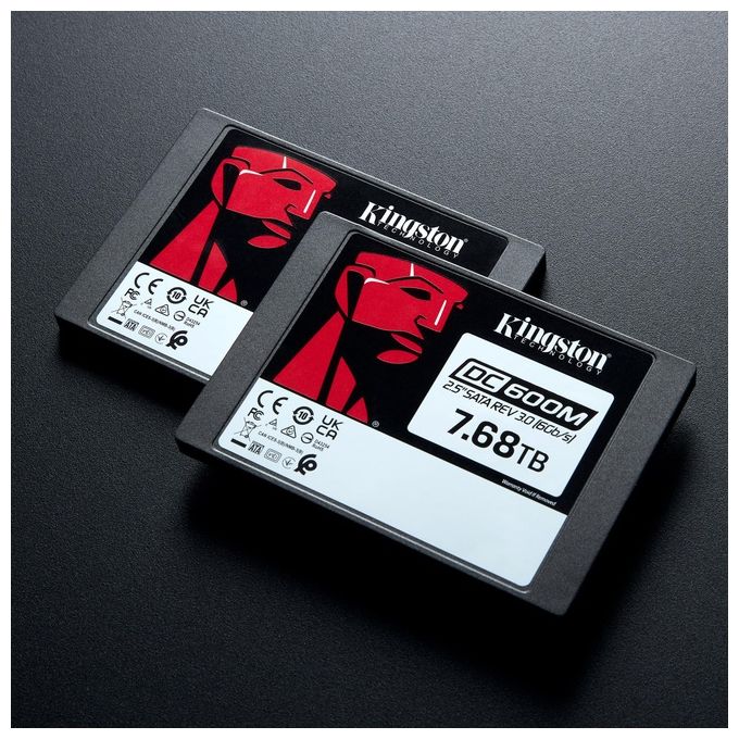 Kingston SEDC600M-7680G DC600M SSD Enterprise SATA III 2.5'' 7680 GB Mixed Use 560 MB-s Hot Plug PLP