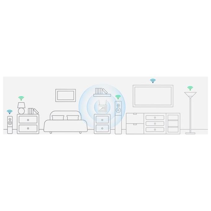 D-Link G416 EAGLE PRO AI Router Wireless 4G LTE Wi-Fi 6 AX1500 Gigabit Ethernet Banda Singola 2.4 GHz Slot SIM colore Bianco