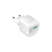 PURO PUFCMTCUSBC30WGWHI MiniPro Caricabatterie da Parete 30W USB-C GaN Ricarica Rapida Interno colore Bianco