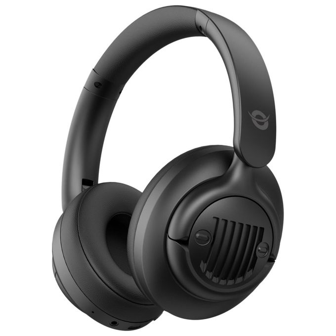 Conceptronic ALVAH02B Cuffie Bluetooth Stereo con Cancellazione Attiva del Rumore Ripiegabili 30 Ore di Autonomia colore Nero