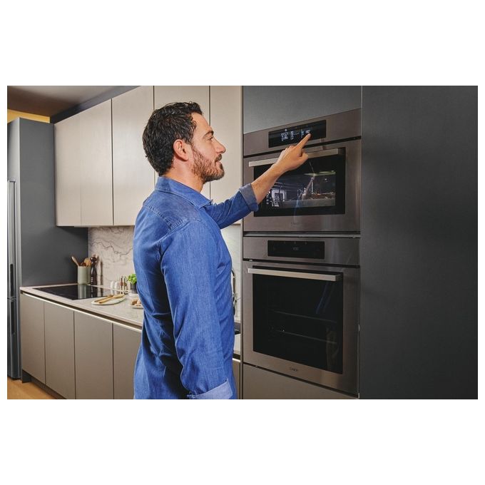 Candy CA4MWP9G6NQB Forno a microonde da incasso combinato con grill 44 L 900 W tecnologia Inverter Air Fry Wi-Fi colore Acciaio inox Nero (59.5x45.5x55.5 cm)