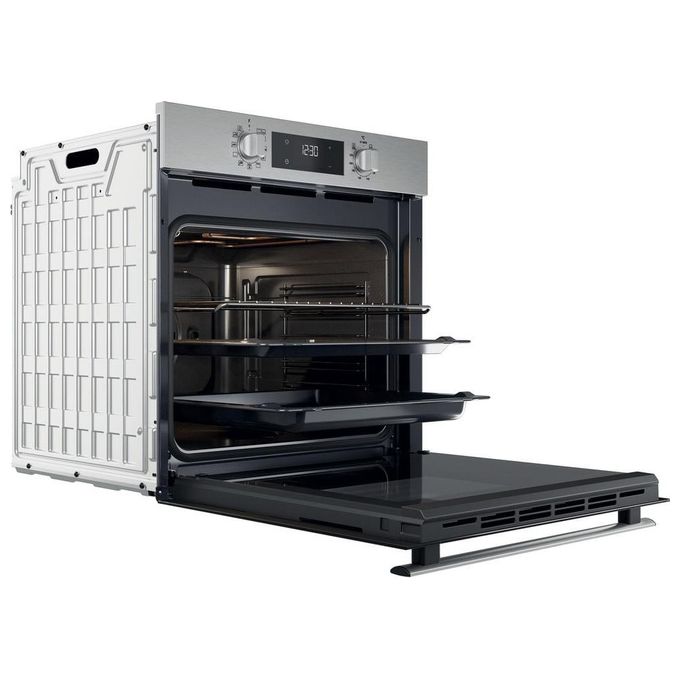 Whirlpool OMR58HR0X Elements Forno da incasso Elettrico Ventilato 71 L Classe A+ Cook3 8 programmi (60x60x55 cm) colore Inox