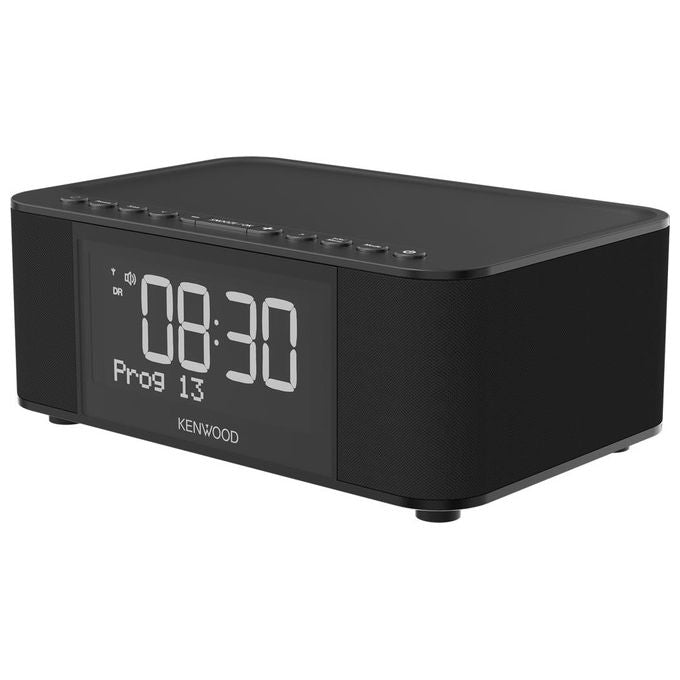 Kenwood CR-ST40DAB-B Radiosveglia DAB+ FM Bluetooth 5.3 6 W Display LCD 3 Sveglie colore Nero