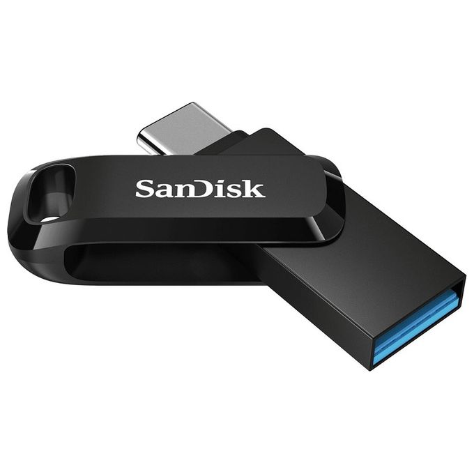 SanDisk Ultra Dual Drive Go Chiavetta Usb 64Gb Usb 3.1 Gen 1 Usb-C Nero