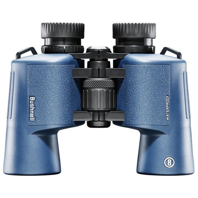 Bushnell 134212R H2O 2 Binocolo 12x42 BaK-4 Porro Impermeabile Fino a 1 m con Rivestimento Multistrato Completo colore Blu