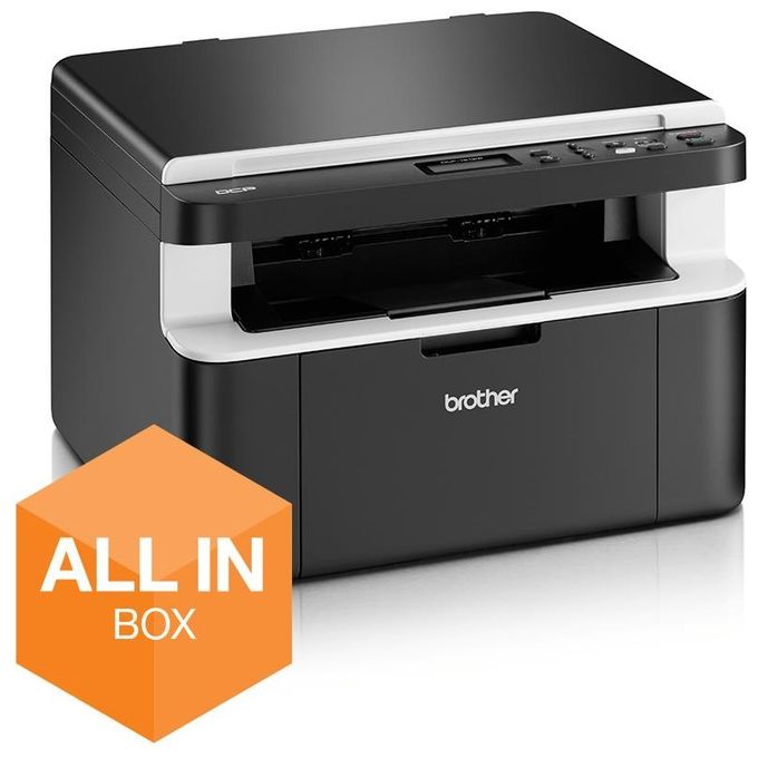 Brother DCP-1612W Stampante Multifunzione Laser Wi-Fi con 5 Toner TN1050 Inclusi