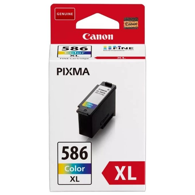 Canon 6226C001 CL-586XL Cartuccia d'inchiostro Originale XL 300 pagine colore Ciano Magenta Giallo